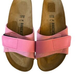 Birkenstock Vibrant Pink Slides